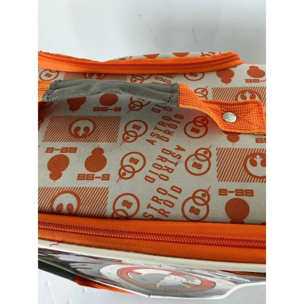 American Tourister Star Wars BB-8 Rolling Suitcase 18 Inch Kids Travel Bag Orang